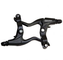 VINCA SPORT Тормозные ручки VB 51 black, материал - алюминий, чёрные, черные рычаги