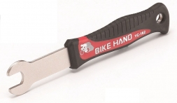 BIKE HAND Ключ педальный YC-162 с резин. рукояткой (2015)