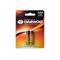 DAEWOO Элемент питания LR3 ENERGY Alkaline BL-2 AAA упак 2шт