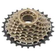 VENTURA Кассета трещ. 7ск. 5-700139 FREEWHEEL 7х14-28 черно-коричневая, HG-копия SHIMANO-совместимая VENTURA Кассета трещ. 7ск. 5-700139 FREEWHEEL 7х14-28 черно-коричневая, HG-копия SHIMANO-совместимая