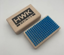 HWK Щетка из голубого нейлона, мягкая