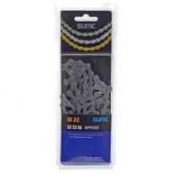 SUMC Цепь S 33, 6-7 ск, 116 звеньев, 1/2*3/32,  серая, полиэт. упак, S 33 grey(6,7)