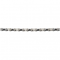 KMC Цепь Х-12 126зв. с замком в пластик. коробке 12скор. серебристо-черная