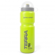 VINCA SPORT Фляга велосипедная с защитой от пыли 750мл, зеленая VSB 21 terra