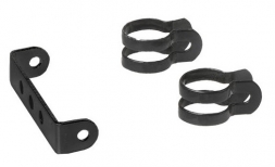 Багажник/крепеж (5-440104) алюм.удлиненный XL 250мм д/больш. видов задних багажников, черный