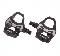 SHIMANO Педали R550, б/отражат., с шипами, черный., инд.уп (EPDR550L)