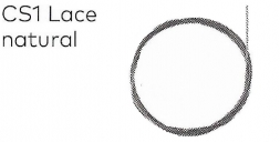 BOA Шнур крепления велообуви с BOA CS1 Lace natural арт B1433