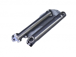 713BIKES Шатуны 170мм на BMX CrMo, серебро