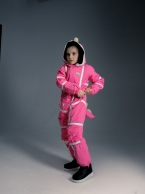 LUCKYBOO Комбинезон SPACE Series PINK DINOSAUR Размер M (116-128см) 23/24