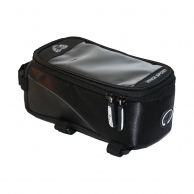 VINCA SPORT Сумка на раму FB 07-2 L (отделение телефон/отверстие наушники) 195*100*100мм,чёрный кант