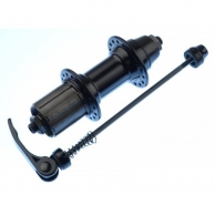 Втулка задняя МТБ SF-A262R, 8-9 перед, 36 спиц, эксцентрик под диск торм  кассета, алюм черн (2016)