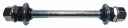 Ось передняя/задняя Cr-Mo с конусами под гайку, размер 9,5х140 мм.