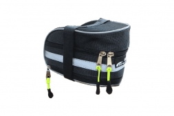 COURSE Велосумка МАСТЕР под седло большая ,цвет серый вс065.017.1