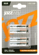 JAZZway Элемент питания LR03 PLUS Ultra Alkaline BL-4 JAZZway AAA 1 шт.