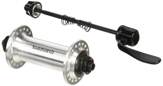 SHIMANO Втулка передняя TX500, v-br, 36 отв, QR, цв. серебр. (2020)