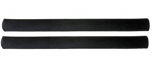 Ручки-трубка 5-399 на руль полиуретан. 380мм черные