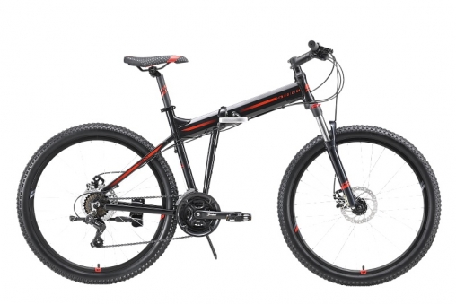 STARK Велосипед Cobra 26.2 D черный/красный 2023 Размер:L
