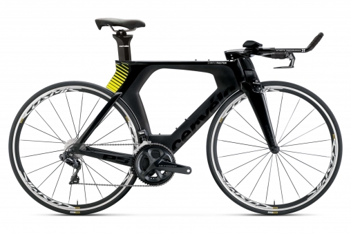CERVELO Велосипед P5 ULTEGRA DI2 К:700C Р:L(56cm) Black/Fluoro (628070233)