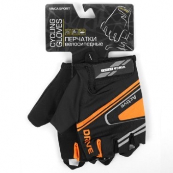 VINCA SPORT Перчатки велосипедные,Drive orange, размер L, VG 927 Drive orange (L)