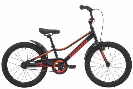 PRIDE Велосипед Flash 20 Черный/ оранжевый/  красный(2019)