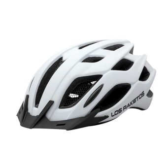 LOS RAKETOS Велосипедный шлем SPEEDY Matt White S-M  (55-58) арт 47418
