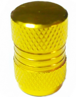 VLX Колпачок VLX-VC02 для A/V в виде цилиндра с накаткой, золотой. (2017)