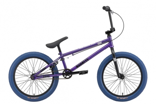 STARK Велосипед Madness BMX 4 серо-фиолетовый 2024