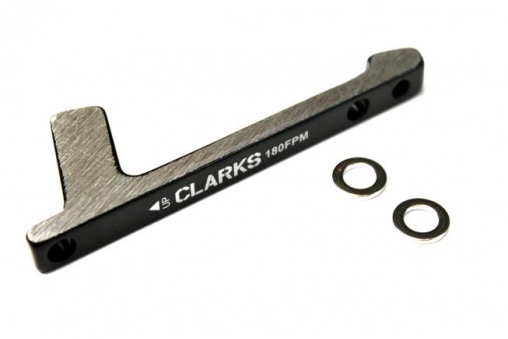 CLARK`S Адаптер 3-169 для диск. тормоза алюм. перед. 180мм CB-6065BLK-180FPM черный