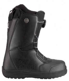 TERROR SNOW Сноубордические ботинки TERROR CREW FITGO Black (Размер 39RU/26см)