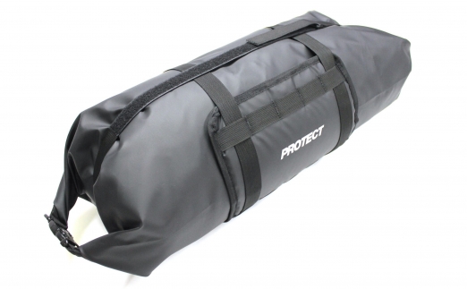 PROTECT Велосумка на багажник до 17 литров, серия Bikepacking, цвет черный (555-673)