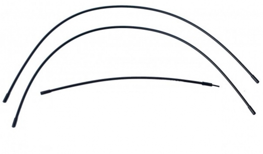 Shimano Комплект оплетки, 2 х 60см, 1 х 30см, SIS ot-sp41,с наконечниками. (2018)