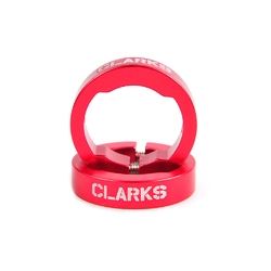 CLARK`S Руч./фиксаторы 3-305 кольцевые СLR алюм. анодир. красные