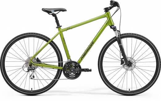 MERIDA Велосипед Crossway 20-D L Зеленый (2022)