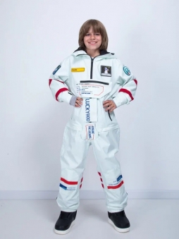 LUCKYBOO Комбинезон ASTRONAUT Series Белый (Размер YL) 23/24