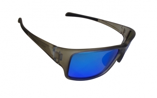RED SUN Очки спортивные, линзы синий, поликарбонат, серый R5049C5 (Polarized)