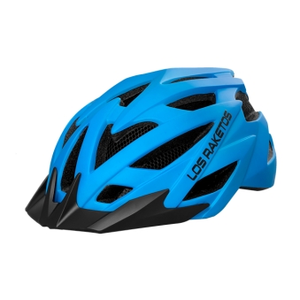 LOS RAKETOS Велосипедный шлем RAPID Neon Blue S-M  (55-58) арт 47428