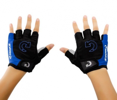 MOKE  Перчатки Gloves Sport  black/blue  M
