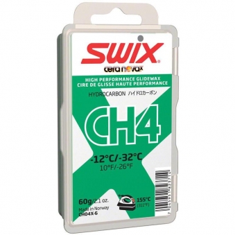 SWIX Green Безфтористый парафин -12C / -32C  60 гр (CH4X)