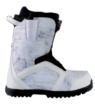 TERROR SNOW Сноубордические ботинки TERROR FASTEC Black and White (Размер 40RU/26,5см)