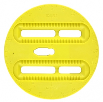Диск для с/б крепления d=100мм (универсальный желтый(T1))
