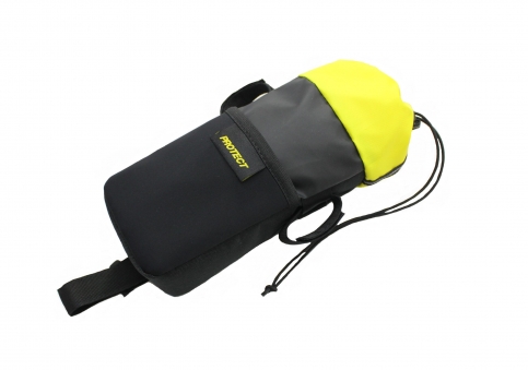 PROTECT Велосумка на руль, Feedbag, серия Bikepacking, р-р 28х19х7 см, цвет черный (555-676)