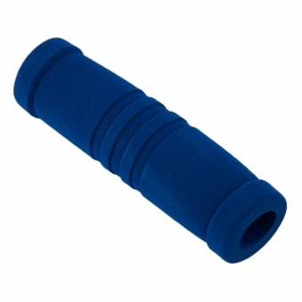 Crazy DUUTI Грипсы, легкосъемные, длина 12 cм, пенка, синие  (2018)