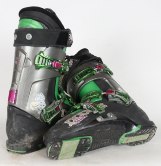 NORDICA Горнолыжные ботинки Б/У Double Six Черный/Серый/Зеленый 29.0 (колодка 335)