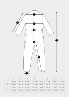 TERROR SNOW Комбинезон ALL IN Размер L, Цвет Белый (21/22)