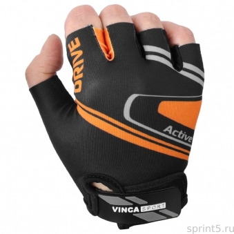VINCA SPORT Перчатки велосипедные,Drive orange, размер XL, VG 927 Drive orange (XL)