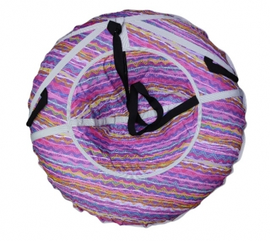 COURSE Надувные санки D110 см с рисунком, без камеры