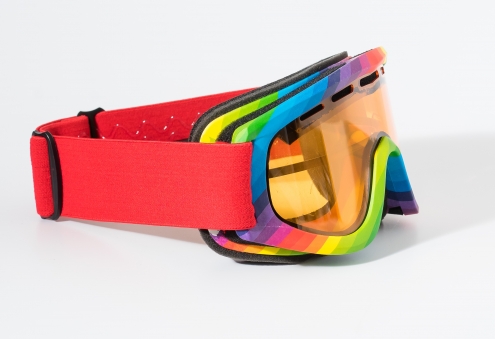 PAZZO Маска ITALIA Arcobaleno YELLOW/RED (20/21)