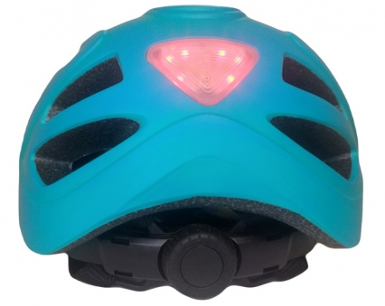 LOS RAKETOS Велосипедный шлем BLAZE BLUE-GREEN L-XL (54-59) арт 47451