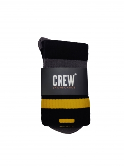 CREW Носки C SOCKS black (L)