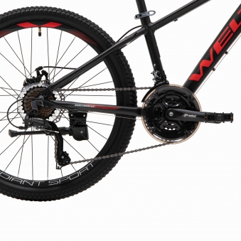 WELT Велосипед  Peak 1.0 D 24 Matt Black 2024